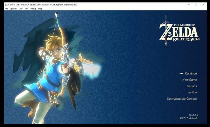 Cemu 1.7.4 Zelda breath of the wild jugable en pc!